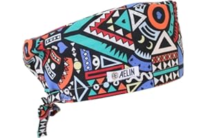 AELIN Calot De Bloc Calot Médical Cheveux longs - Couvrant - Femme - 100% coton (Coloré)