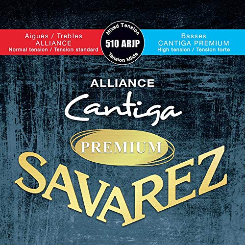 Savarez Strings for Classic Guitar Alliance Cantiga Premium Set Mixed Tension Normal/High