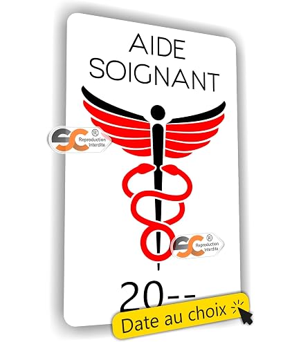 Autocollant Caducée 2025 Pour Pare-brise - Vitrophanie, 12x7,5 Cm - Professionnels De Santé - Médecin, Urgence - 10