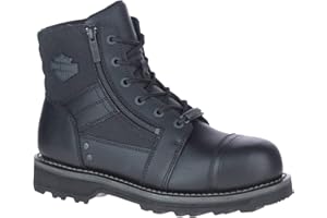 HARLEY-DAVIDSON FOOTWEAR Herren Bonham Zehenkappe aus Verbundmaterial Motorradstiefel