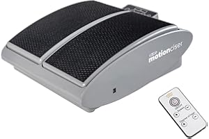 GENIUS DR-HO'S MotionCiser Appareil de massage des pieds 3 pièces – Massage électronique des pieds, fonction chauffante, relaxant, massage avec télécommande.