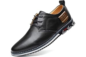 UIKGITP Mocassini da Uomo Classici Lavoro Scarpe Ginnastica Brogue Scarpe Morbide e Traspiranti Comode