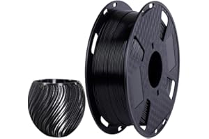 CC3D filament PETG standard czarny 1KG 1,75 mm filament do drukarki 3D FDM czarny filament PETG 1 kg 3D materiały do druku