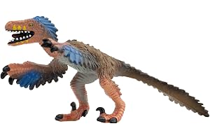 Bullyland 61312 – Leksaksfigur Velociraptor, ca 10 cm stor dinosaurie, detaljrik, perfekt som en liten gåva för barn från 3 å