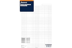 ‎FILOFAX Filofax 292905 Notizpapier A4, kariert, weiß