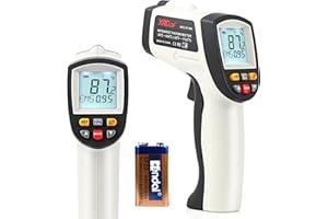 XRCLIF Laser Infrarot Thermometer Temperaturpistole für die Messung von hohen Temperaturen -50 °C ~ 950℃, Datenspeicher, Max/Min Messung (nicht für Menschen)