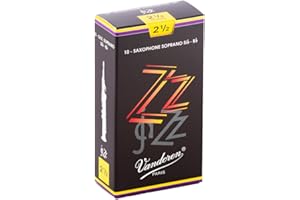 Vandoren ZZ Soprano Saxophone Reeds - Box of 10 - 2.5
