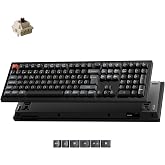 Keychron V6 Ultra 8K Wireless Mechanical Keyboard, ISO-ES Layout, 8000 Hz, ZMK/Launcher, 2.4 GHz/Bluetooth 5.3, PBT Keys, Bro