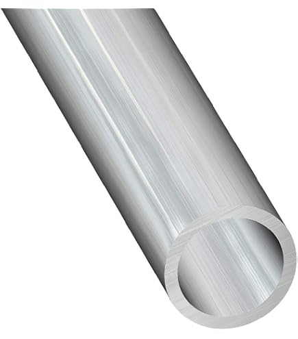 2 Tubes Ronds En Aluminium 6063 Sans Soudure - Ø10mm Ext / 5mm Int, Longueur 250mm - Pour Bricolage, Mécanique, Décoration