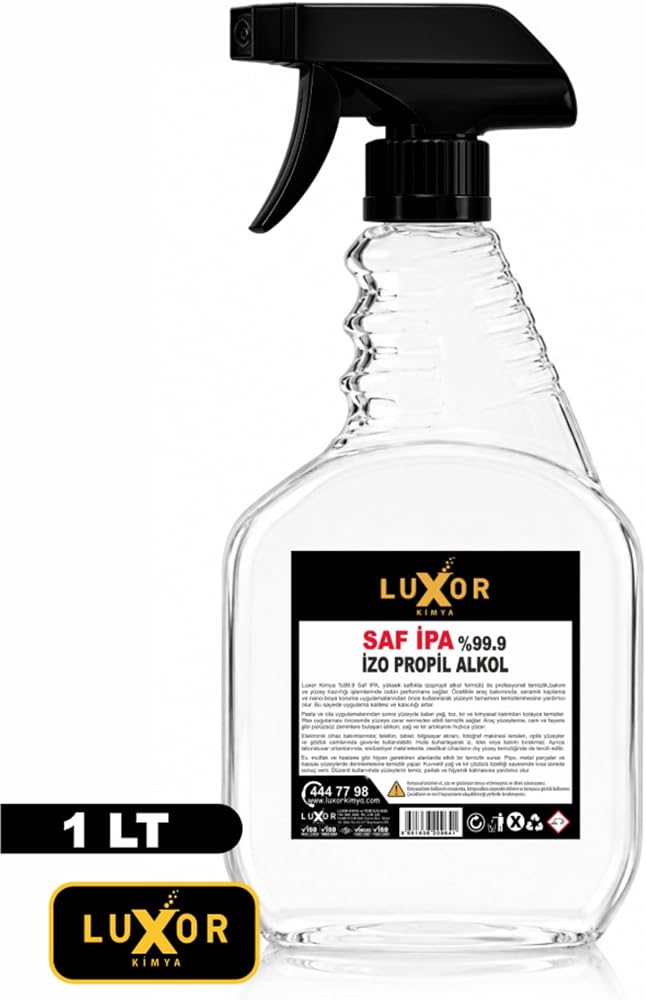 Luxor Kimya Saf İpa%99.9 İzopropil Alkol, 1 Lt, Spreyli TYC5C5A8BCDB572210