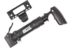 Beto 2 In 1 - Mini Bomba de Aire, Color Negro