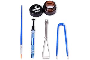 BYHOO Los Kits de lubricación para Teclado de 5 Piezas contienen Grasa GPL 205G0 0.17 oz, Soporte de vástago, Extractor de Teclas, Cepillo de lubricación y Extractor de interruptores,