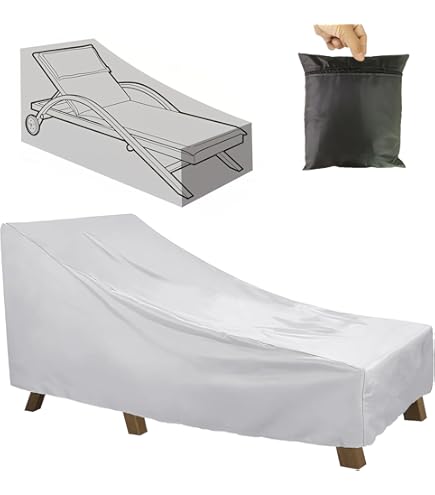 Housse De Chaise De Jardin En Tissu 210D, Protection Contre