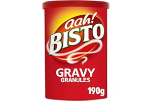 Bisto Gravy Granules, Great with Beef, 190 g Drum (Pack of 1)