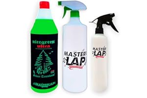 MASTER LAP Nicegreen Ultra - Pack Hogar & Coche | Difusor Pulverizador 1L + Difusor Pequeño Portátil