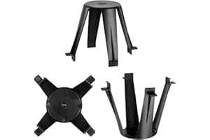 ‎MY PLAST My Plast Spacers for Recessed Spotlights, Flame Retardant Heat Protection Plastic Bracket, Protective Ceiling Spacers for Deep Halogen or LED Lamps, Diameter Cut-Out 62-90 mm [Pack of 20]