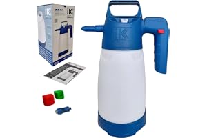 IK ALK Pro 2 - Professionell Tryckspruta Resistent mot Alkaliska Ämnen, Alkoholer och Ketoner - Säkerhet och Precision - Justerbart Munstycke - 1,5L - Tillverkad i Spanien