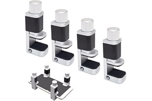 Amfrpar 4 Stück Verstellbare LCD Display Klemme Befestigungsklemmen Clip LCD-Bildschirmbefestigung Handy Reparatur LCD Bildschirm Reparaturwerkzeug für Smartphone Computer Laptop Tablet Ebook