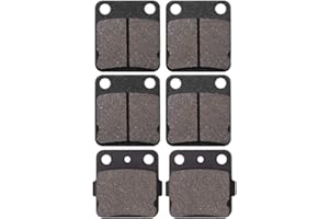 Cnornus Bremsbeläge Vorne und Hinten für YAMAHA YFM 350 Wolverine F1995-2005 YFM 350 Warrior 1989-2004 YFZ 350 Banshee 1988-2009 YFS 200 Blaster (R/S/T/V) 2003-2006 YFM 125 R Raptor 2011-2014