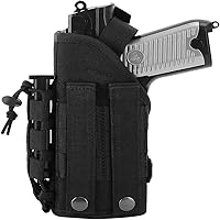 Étui Tactique Pour Pistolet – Fixation Molle – Ceinture – Droitier – Neuf