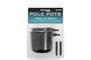 Drennan Pole Pots 150ml & 250ml Black