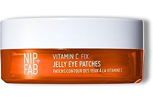 NIP & FAB Nip+Fab Vitamin C Fix Pacchetti Gel per Occhi, 20 Coppie, Idrogel Illuminante per il Contorno Occhi con 3 Forme Stabili di Vitamina C