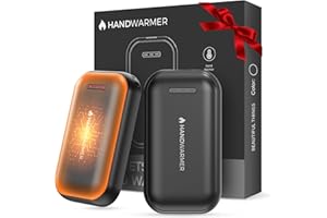 DDHTSAL Magnetic Rechargeable Hand Warmers (2 pack) - 6000 mAh Ultra Light Portable Electric Handwarmers, Pocket-Sized Hand Warmers with 3 Heating Modes, Winter Gifts Hand Warmer for Men & Women