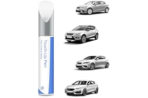 PARTS4EV LS9R Blanco Nevada - Pintura de retoque para SEAT con precisión – Repara arañazos y desconchados