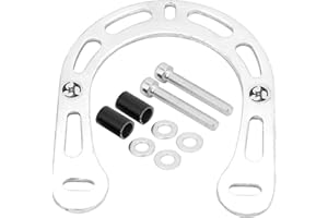 Eddwiin Power Brake Booster Seal, Bike V Brake Seals High Hardness Corrosion Resistant Brake Booster Seal Lightweight with Mounting Screws for Mountain Bike