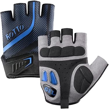 WESTWOOD FOX Guanti da ciclismo per uomo e donna, guanti unisex con imbottitura in gel antiscivolo, traspiranti, con palmo per assorbire gli urti, guanti estivi da ciclismo e mountain bike (Verde, XL