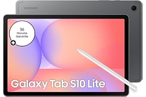 ‎SAMSUNG Samsung Galaxy Tab S10 Lite AI Tablet, Android Tablet, 6 GB RAM, 128 GB Speicher, 27,7 cm/10,9" Display mit 90 Hz, Inkl. S Pen, Wi-Fi, Grey, 3 Jahre Herstellergarantie [Exklusiv auf Amazon]