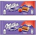 Milka Strawberry Yogurt Chocolate, 2 X 100 Gm