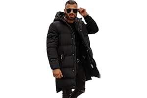OZONEE Herren Winterjacke Jacke Winter Farbvarianten Warm Bomberjacke Steppjacke Wintermantel Kunstfell Daunenjacke Leichte Jacket Outdoor Puffer Gepolstert O/M799Z