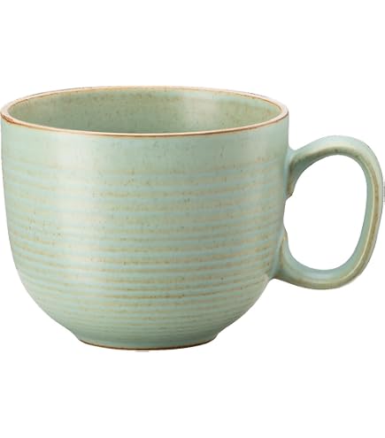 Thomas Nature Water Cappuccinotasse 2-tlg. – Steinzeug, Blauer Farbverlauf, Handgefertigter Look