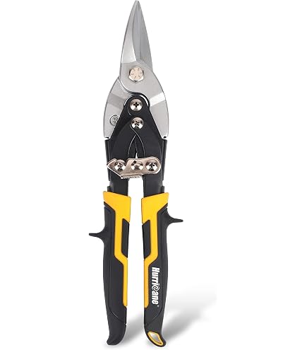 Crescent Wiss 10-1/2" Straight-Cut Aviation Snip – M300N-06 – Cuts 20-Gauge Steel, Serrated Jaws, Compound Action