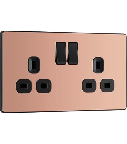 G&H FBC910W Piastra Piatta Rame Luminoso 2 Velocità Doppia 13A Spina - Foto 12