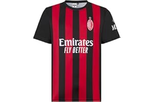A.C. Milan - Maglia Home/Away Replica Stadio, Stagione 2025/2026, Prodotto Ufficiale, Adulto o Bambino