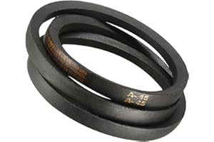 Kozelo A-45 Guida Cinghia trapezoidale - Cinghia Trapezoidale [45-" Interno Circonferenza] Cinghie Sezione A Gomma Guida Cintura Avvolta per Trasmissione Usa
