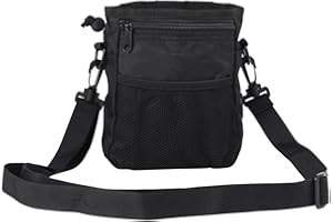 FDIT Torba na przysmaki dla zwierząt domowych Smak dla psa Torba treningowa Siatkowa torba z łatwością przenosi zabawki dla zwierząt Kibble Treats wbudowany dozownik do worka na odchody 3 sposoby