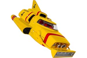 Corgi CC01401 Thunderbirds F.A.B. Collection - Thunderbird 4 Diecast Model Submarine, Pre-Built Model Ship with Twin Torpedo Launcher & Light Bar, Die-Cast Models for Collectors