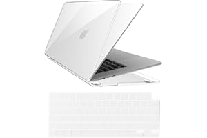 Natbok Etui kompatybilne z MacBook Air 34.5 cm M3, wersje z 2024/2022 / A2681 (M2) / A3113 (M3), odporne na zarysowania, odporne na żółknięcie, plastikowa smukła twarda obudowa + miękka osłona