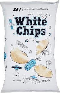 U! Confronta & Risparmia White Chips Sfoglie di Patata 160g