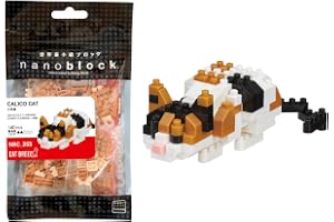 nanoblock Calico Cat, multicolor