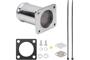 MangWany Kit Anular Egr, Tubo de Repuesto para Válvula EGR para E46 e39 e53 e83 e38 e65, para M47 M47N M57 M47N2 M67 EGR07 391240, Aluminio