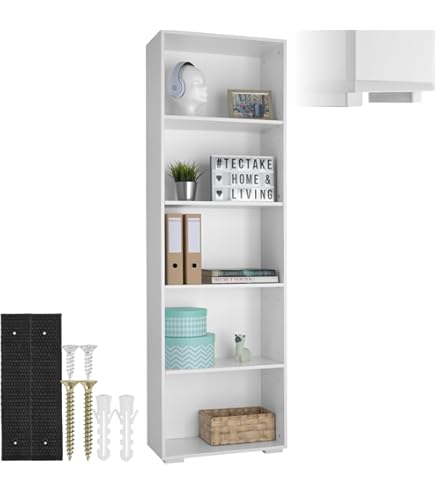 Bibliothèque IKEA HEMNES - 90x197 Cm - Teinte Blanche/marron Clair - Neuve