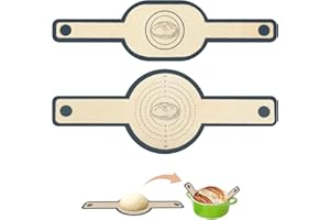 GIEEU Silikonowa chusta na chleb do piekarnika holenderskiego, silikonowa mata do pieczenia z długimi uchwytami, nieprzywierające artykuły do pieczenia wielokrotnego użytku