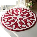Lieferzeit: 8-12 Werktage XAIOJIBA Verdickte Verschlüsselung Pad/Absorption Von Wasser Nicht Sliping Matten/Maschine Waschbar Mat/fu?abtreter/Schlafzimmer,Bett,erker-mat/Anti-rutsch Badvorleger-j 100x100cm(39x39inch)