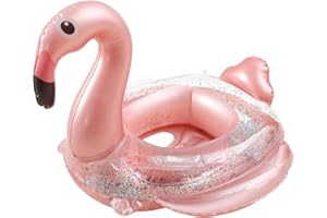 MCISKIN Einhorn Meerjungfrau Flamingo Dinosaurier Baby Schwimmring,Baby Schwimmhilfen mit Schwimmsitz,Baby Schwimmring Verstellbare aufblasbare Schwimmen Float für Kinder