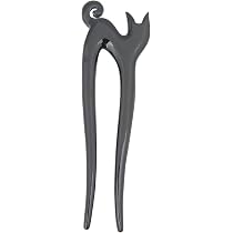 Marycrafts Haarkamm Aus Holz - 14 Cm, Handgeschnitzt & Bio - Brauner Klaue-Look Für Damen
