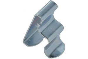 L&S ENGINEERS Road Sign Clips, Zinc Plated Steel, for Secure Fixing of Road Signs